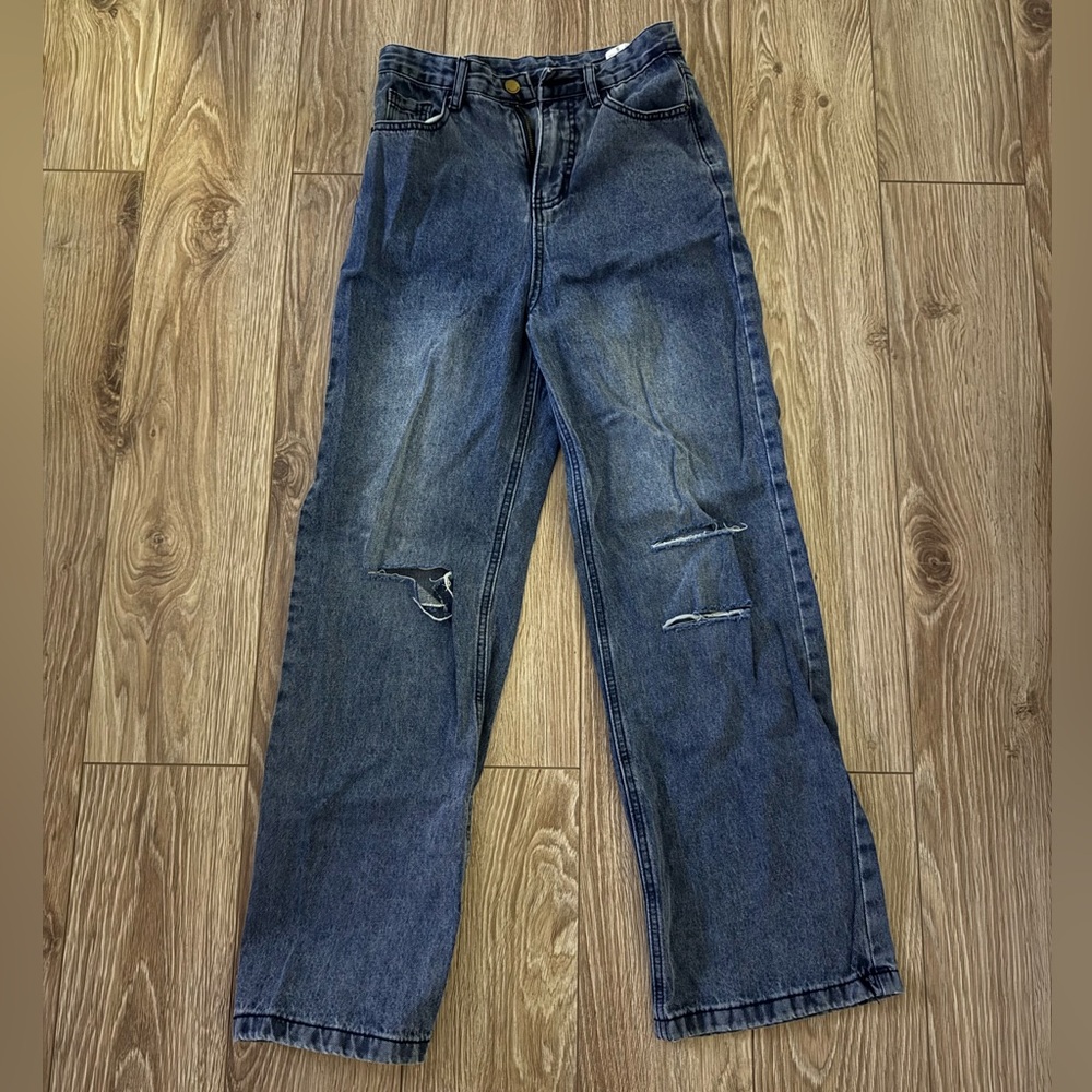 High wasted jeans